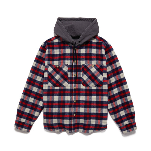 Cancelled Flannel With Sewn In Tee